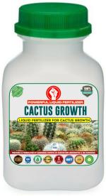Sansar Green Cactus Growth, Premium Essential Powerful Liquid Fertilizer for the Best Growth of Cactus Plants with Plant Growth Nutrients and Charged Micro-organism Fertilizer (0.1 kg, Liquid)