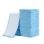 Nobility Disposable Underpad Sheet (Pack of 100 Pcs, Blue, Size: 60x90 cms) with super absorbent polymer for Bedwetting Protection