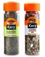 Kery Flax Seeds Alsi & Kashmiri Navaratan Mix Mukhwas Mouthfreshener, 2 Bottles, 250g
