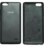 Imbi Black Plastic Back Panel For Honor Honor 4X (Pack Of 2)