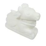 Generic White Stone Nandi Idol Statue