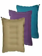 SHIVAM CART Ultralight Inflatable Air Pillow and Travel Pillow for Hiking, Camping, Traveling, Napping, Desk Rest, Neck & Lumbar Support Pack of 3 (Multi Color).