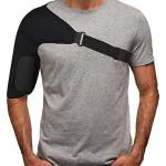 Slovic Expertomind Shoulder Support for Men & Women | Adjustable Brace Strap for Shoulder Pain Relief | Universal Size Shoulder Belt to Support, Stabilize & Relieve Pressure for Faster Recovery