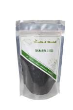 HEALTH & HERBS Tukmaria Seeds - Sabja Seeds - Basil Seeds -Ocimum Basilicum 400 Gram