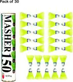 burraq Rubber Cock Base Material Feather Shuttle (Pack Of 30)