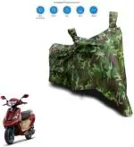 Aamaya Store Green Two Wheeler Cover For Tvs Zest 110