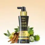 VCare New Premium Hair Tonik for Men & Women - With Castor Oil and Olive Leaf Extract | Best Hair Serum for All Hair Type | Control Hair Fall | Promotes Hair growth | Hair Damage Treatment| Hair oil Tonic (100ml)
