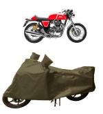 SHIVRAT Water Resistant Scooty Bike Cover for Royal Enfield Continental GT Dustproof Two Wheeler Body Cover (Olive Green)