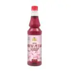 MR. KOOL Premium Rose Syrup With Petals For Falooda, Ice Cream, Sharbat 750Ml, Rose Sharbat