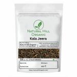 Natural Hill Organic Pure and Natural Kala Jeera Whole 100 Gram - Kaali Jiri - Kadwa Jeera - Kali Jeeri Natural Black Cumin Seed preservatives Free ( Zipper Pack With Safety Seal ) With Imli Seed Powder 50 G