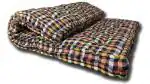 CHILLI BILLI Soft Thick Foldable Soft Cotton Box Quilt | Mattress Cotton Quilt Box Mattress Multicolour Cotton Gadda Box Mattress Rectangle Type 4 inch Height (Single Bed (36X72X4 Inches Box Mattress)