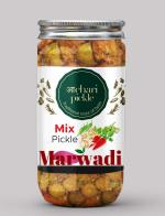 Achari Pickles Marwadi Mix Vegetable Pickle Homemade Mix Vegetable Aachar(400 g)|Pickle|Mix Vegetable Pickle|400 g Mix Vegetable Pickle|Homemade Pickle|