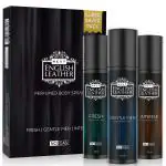 NEXT CARE English Leather Deodorants - NEXT Fresh, NEXT Gentle Man & Next Intense - Each 120ml