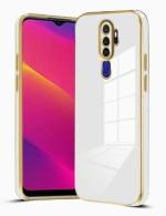 Mintak Oppo A9 2020 White Silicon 360 Degree Protection and Slim Design Mobile Back Cover