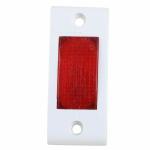 Klick Indicator Lamp, Neon Socket, Fire Retardant Electric Accessory, Heavy Duty, Indicator Plate (6A, Pack Of 10)