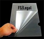 Se Online L-Type Folder File FS(Legal) Size Transparent(Clear) Documents Holders Organizer Pack of 25