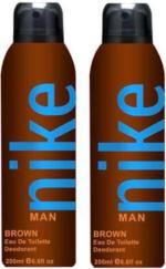 Nike Brown Deodorant For Men-200Ml-Pack Of 2