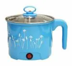 MOSTSHOP Electric Mini Cooker Kettle with Glass Lid Base Concealed Base Cooking Pot Egg Boiler hot Pot