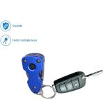 StealODeal Blue Silver Military Keychain With Torch Screwdriver Key Chain