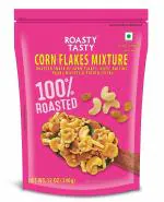 Roasty Tasty Corn Flakes Mixture Roasted Namkeen Snack (340g)