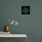 Vah Black Wooden Tree Branch Wall Art Decor Hanging Home Office