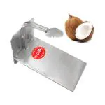Mr. Cheff Table Top Iron Silver Coconut Scraper
