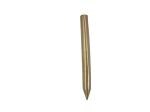 Shubh Sanket Vastu Brass Kilak/Nail/Keel (Rod) for Vastu and Religious Dosh Correction - 6 Inches, Pack of 2