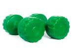 ARTINO 5 Kg Pair PVC Dumbbells Set For Home Gym, Exercise & Fitness Dumbbell (Green) Fixed Weight Dumbbell(5 kg)