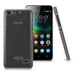 Heartly Huawei Honor 4C Dual Sim Plastic Transparent Back Case Cover