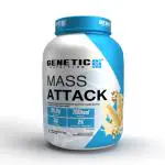 GENETIC NUTRITION Mass Attack (3 kg, Malai Kulfi)