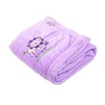 BUMTUM Super Soft New Born Baby Blanket | Wrapper Sheet For Baby Boys & Baby Girls | Lion Print, Lightweight | Super Comfortable (100cm x 80cm, Lilac)