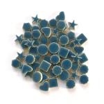 STEEN MOSAIC Ceramic 15mm Mixed Shape Aqua