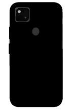 Shagya Google Pixel 4A Black Silicone Back Cover Case