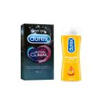 DUREX Mutual Climax 10s Condom + Sensual Lube 200 ml