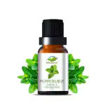 FarmBlends Peppermint Essential Oil | 10ml | For Hair & Scalp Nourishment, Anti-Acne, Cough Relief, Pain Relief, Anti-Dandruff | Farm To Home | 100% Pure, Natural & Undiluted | Mentha piperita
