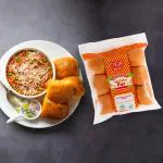 TGB CAFE N BAKERY Soft & Fluffy Whole Wheat Pav, Freshly Baked, Traditional Indian Snack - 6Pcs