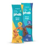 Phab Energy Bars Pack of 12 - Variety Pack | 5g Protein, 0 Trans Fats | Arabian Dates | Honey | Peanut Butter | Choco Fudge