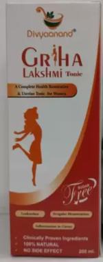 DIVYAANAND GRIHA LAKSHMI UTERINE TONIC  200 ml each(Pack of 4)