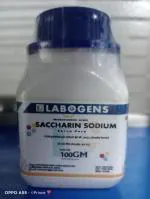 LABOGENS SACCHARIN SODIUM DIHYDRATE 100GM