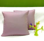 BALLEY Pink Satin Cushion Cover (12x12 inch) (Pack of 2)