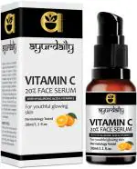 Ayurdaily Vitamin C 20 Percent Face Serum With And E Grape Seed Extract, 30 Ml