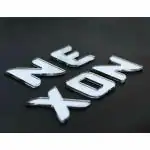 Carmetics Plastic 3D Car Emblem Sticker For Nexon