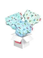 VParents Padded Underwear for Babies and Toddlers with 3 Layers of Cotton Padding Potty Training Pull Up & Diaper-Free Time Pack of 3 (1-2 Years Prints May Vary) Assorted