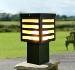 Avior Black Gate Light Outdoor Lamp