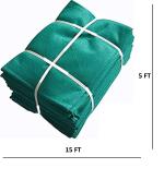 Galoppia Garden Shade Green Net 50% for Garden/Home/Lawn/Shade/Netting/Sports Size (5X15)
