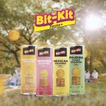 Bitkit- 100% Wheat Taste+ Coin Khakhra Combo (Pack of 4, Jar)