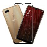 HOBBYTRONICS Pack Of 1 Tempered Glass Screen Protector Compatible With Oppo A5S (Black)