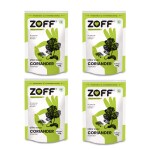 Zoff Coriander Powder | Quality Dhaniya Powder, Naturally Processed, from Farm Picked Fresh Coriander Seeds | Pack of 4 | Premium Zip Lock Pouch | Net weight - 2kg