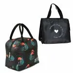 Yellow Weaves Insulated Travel Lunch/Tiffin/Storage Bag for Office, College & School, (Pack of 2)