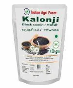 i Agri Farm Kalonji Powder / 450g / Black Cumin / Karunjeeragam / Nigella Powder